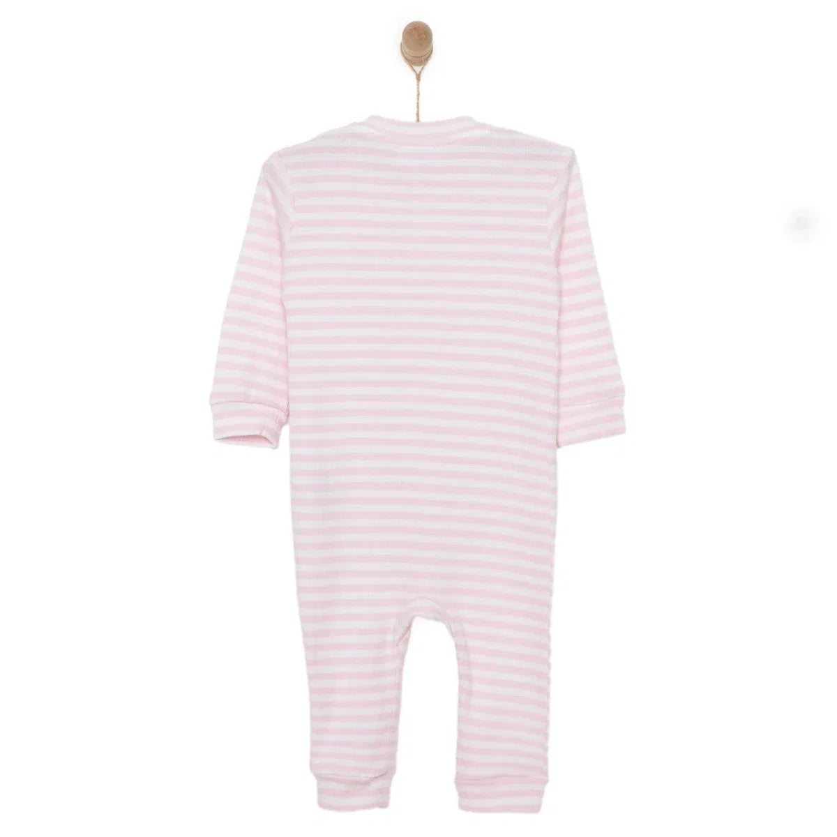 HelloBaby Newborn Footless Jumpsuit - Pink