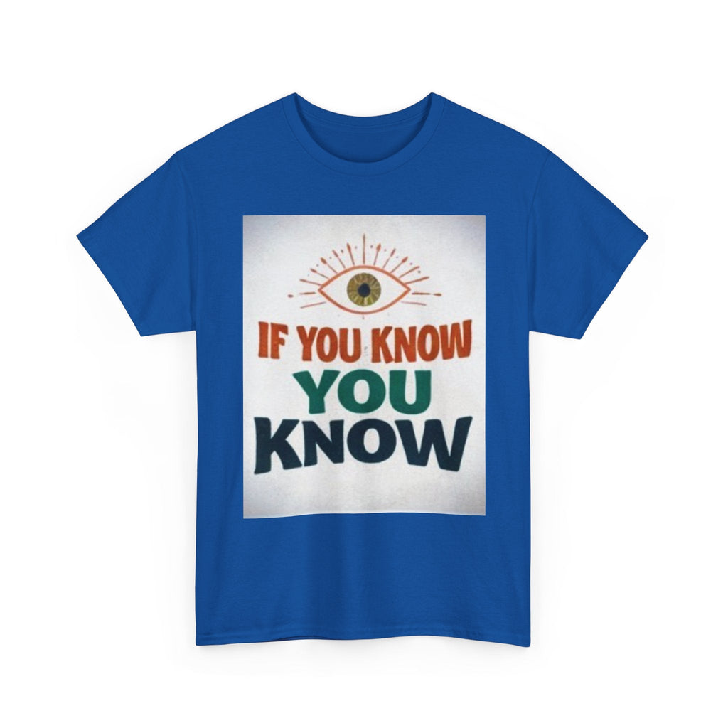If You Know You Know Retro Eye Tee | Vintage Graphic T-Shirt