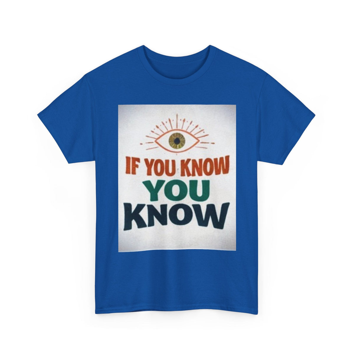 If You Know You Know Retro Eye Tee | Vintage Graphic T-Shirt