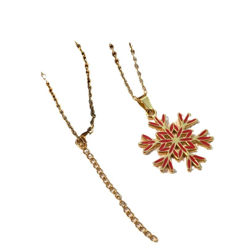 Fashion Stainless Steel Necklace Christmas