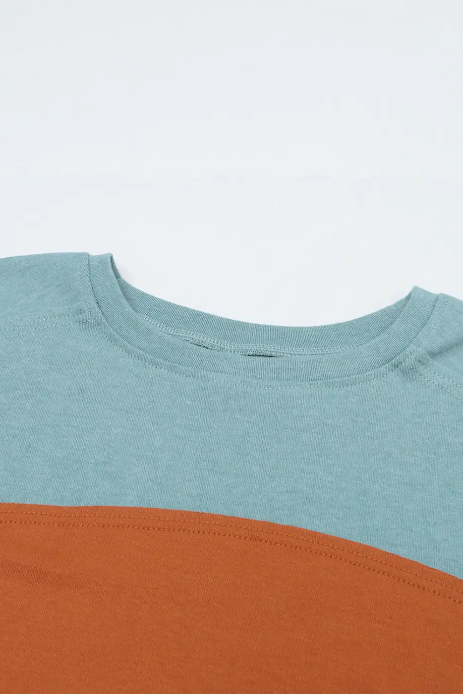 Color Block Bishop Sleeve Top Women UK