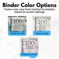 Envelope Savings Challenge Loose-leaf Binder