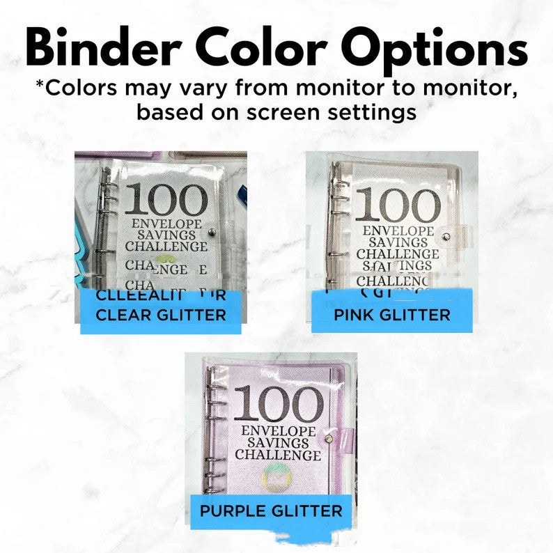 Envelope Savings Challenge Loose-leaf Binder