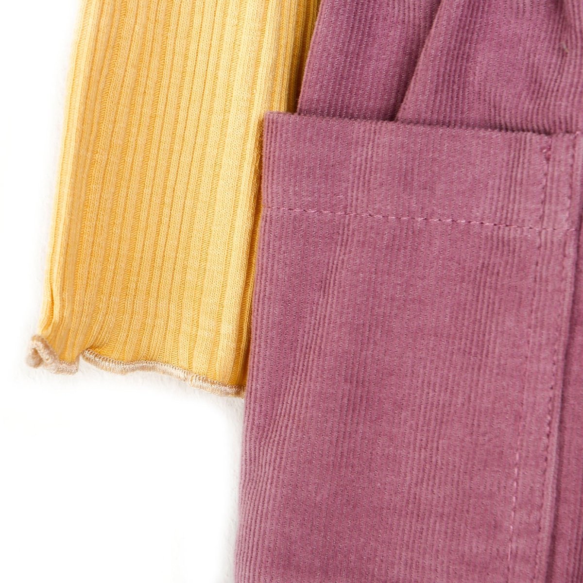 Cassiope Salopette Skirt & Sweatshirt - Damson
