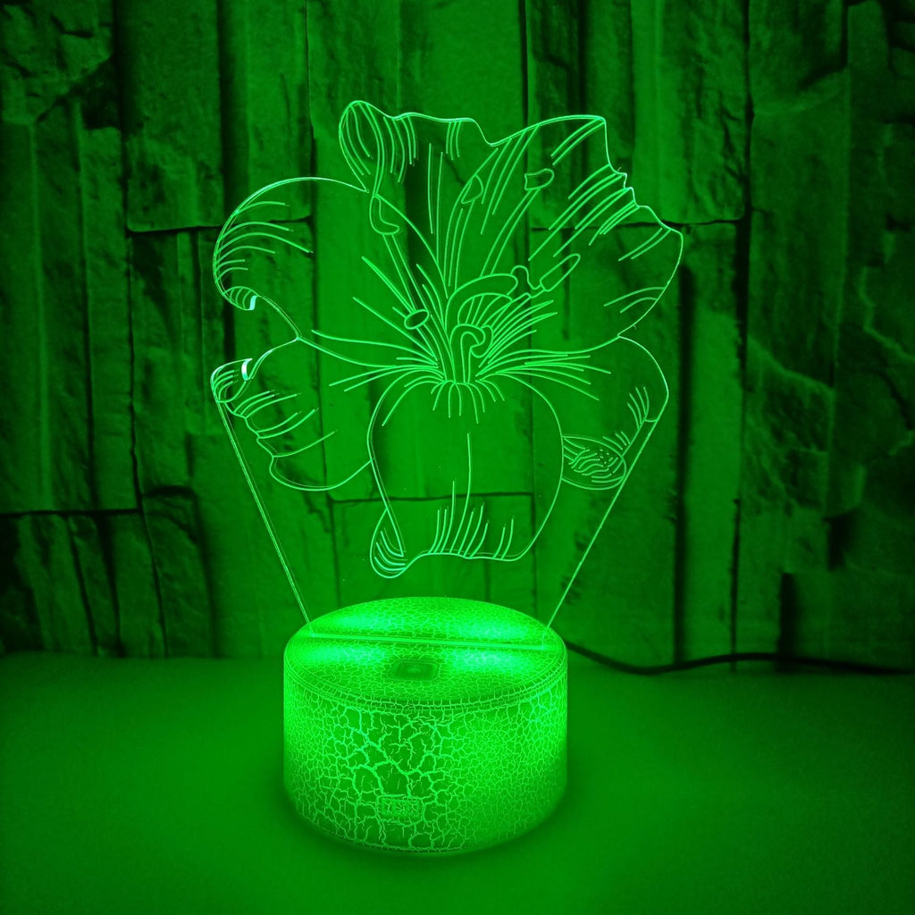 Colorful Creative Valentine's Day Gift 3D Table Lamp