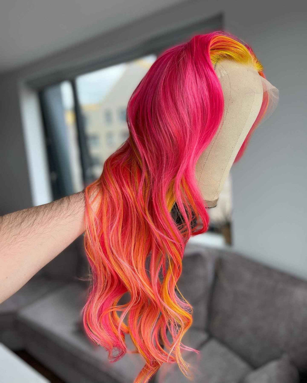 Eos Fruit Salad - 13"X4" Lace Front Human Hair Wig