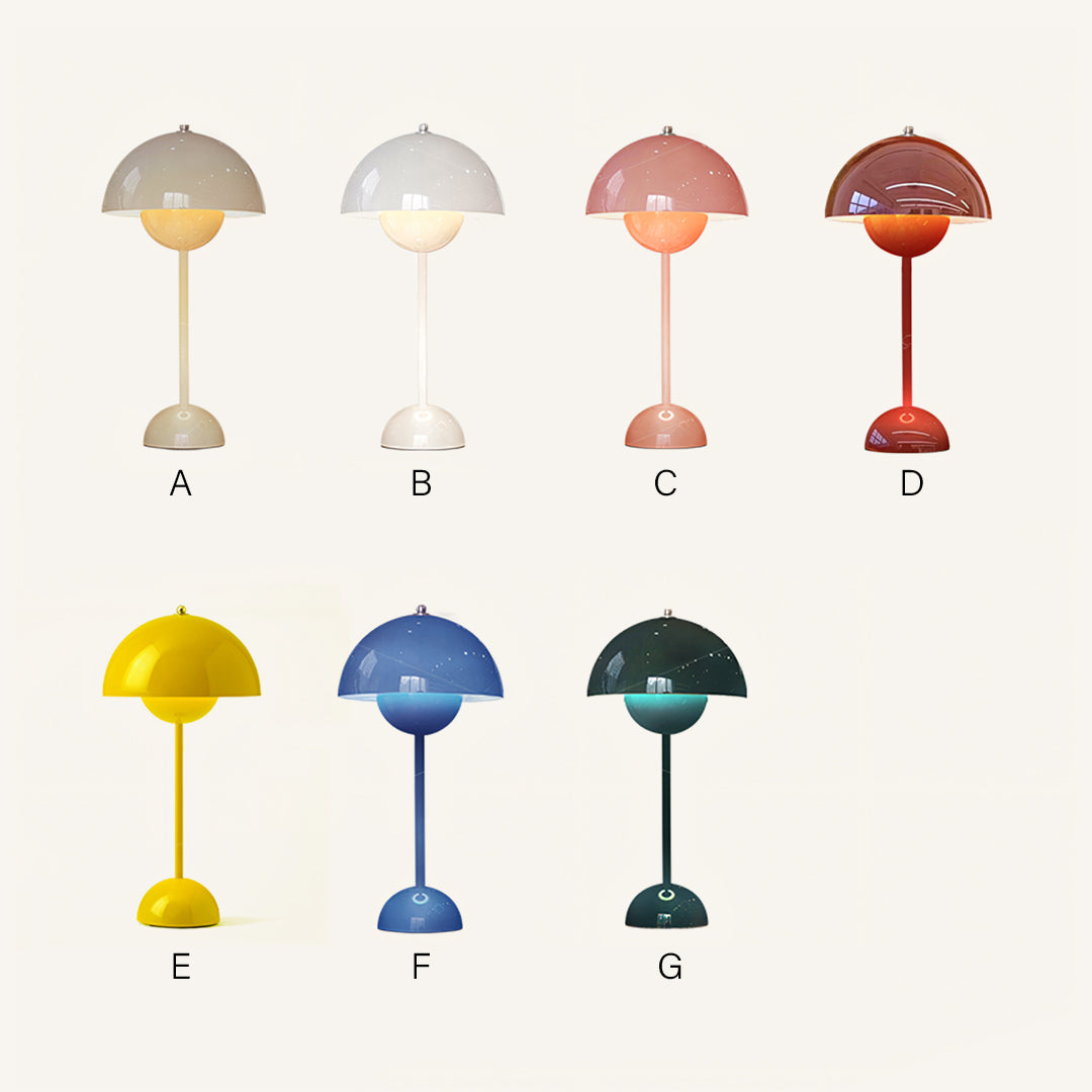Villanueva Table Lamp, Mushroom Lamp
