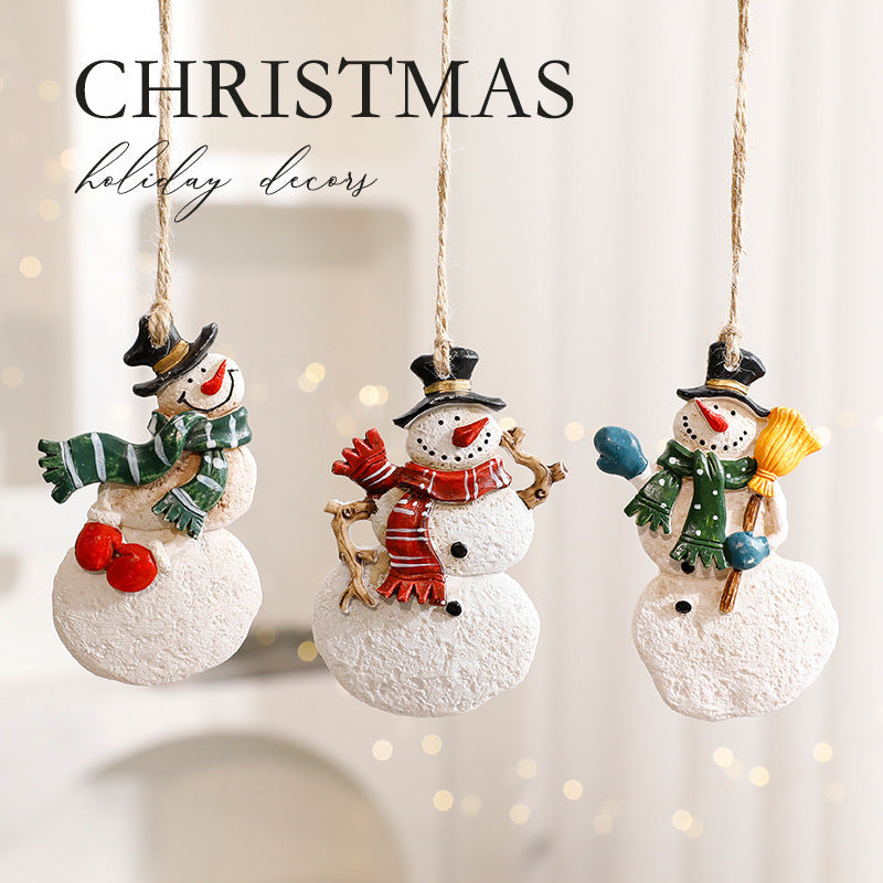 Christmas Decorations Cartoon Elk Ornaments