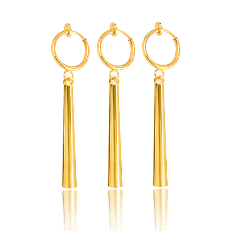 Japan Anime One Piece Roronoa Zoro Sticks Pendant Earrings