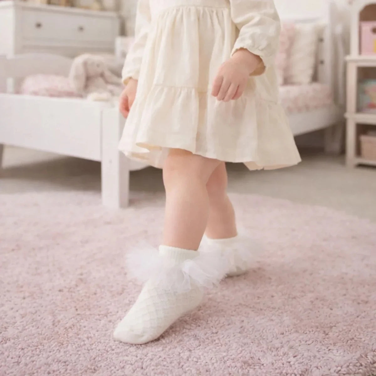 HelloBaby Lace Baby Socks (Newborn to 4-5 Years)