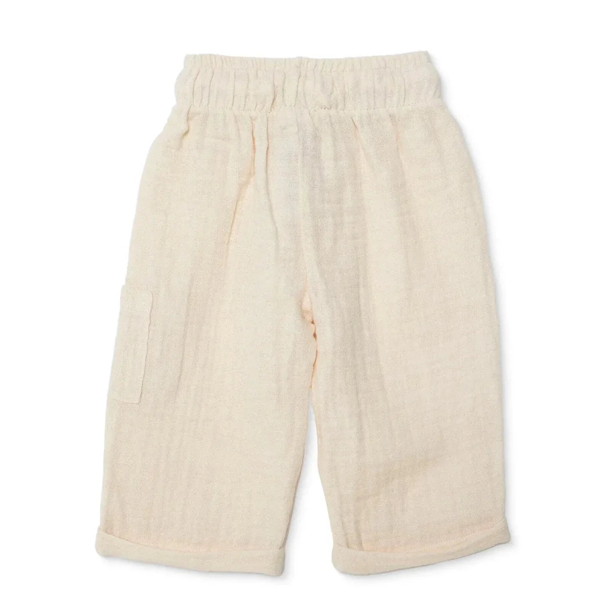 HelloBaby Turn-Up Muslin Baby Trousers (6-9 Months to 4-5 Years)