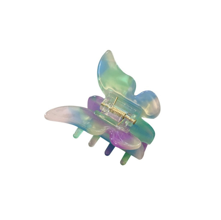 Super Fairy Colorful Acetate Butterfly Hairpin