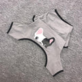 Fat Dog Four-Legged Cotton Printed Pajamas