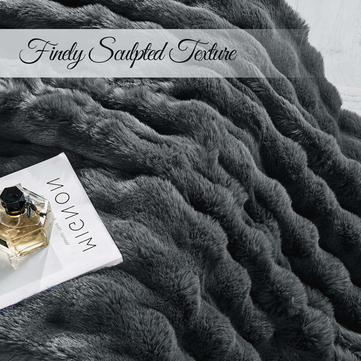 Luxury Faux Fur Throw Blanket