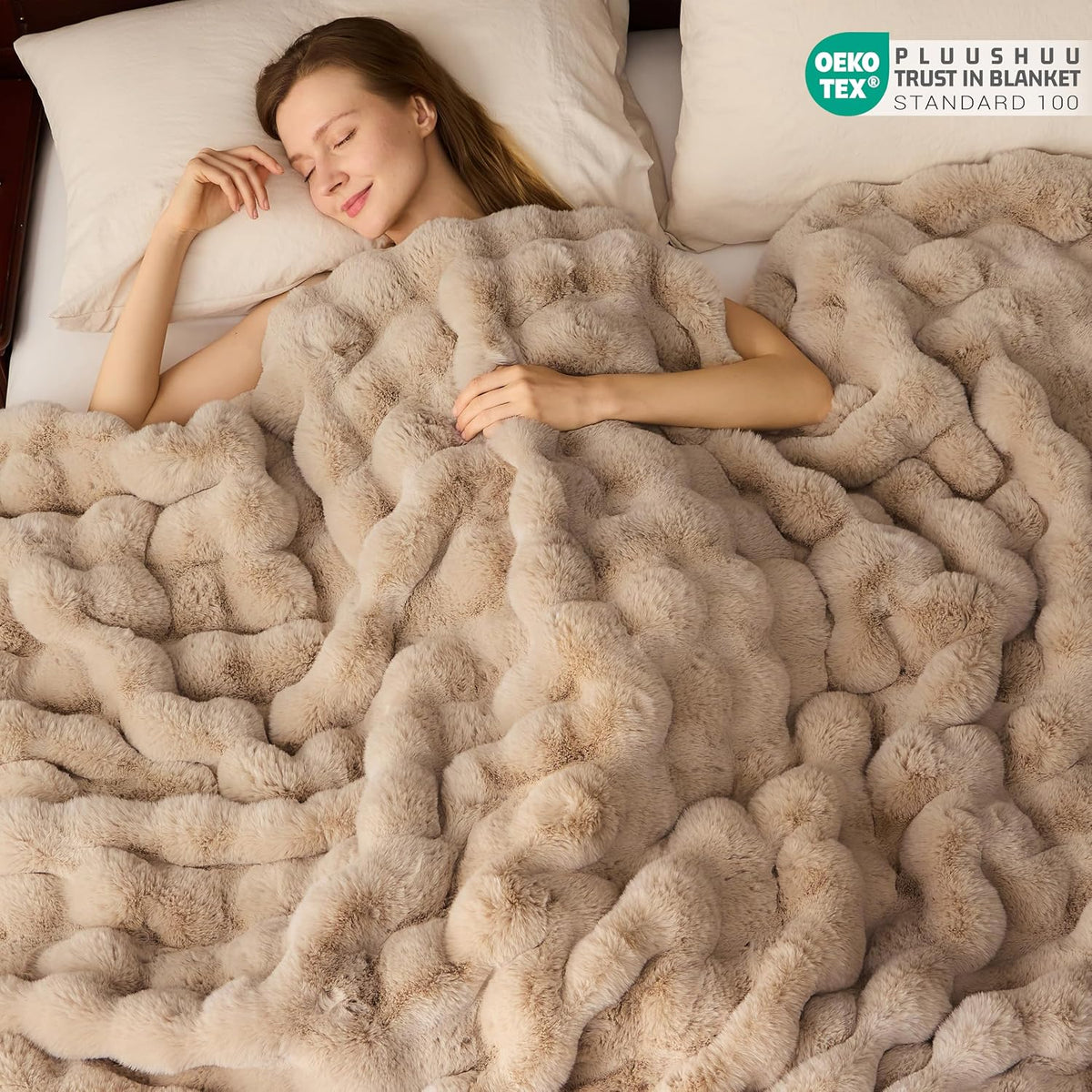 Luxury Faux Fur Throw Blanket
