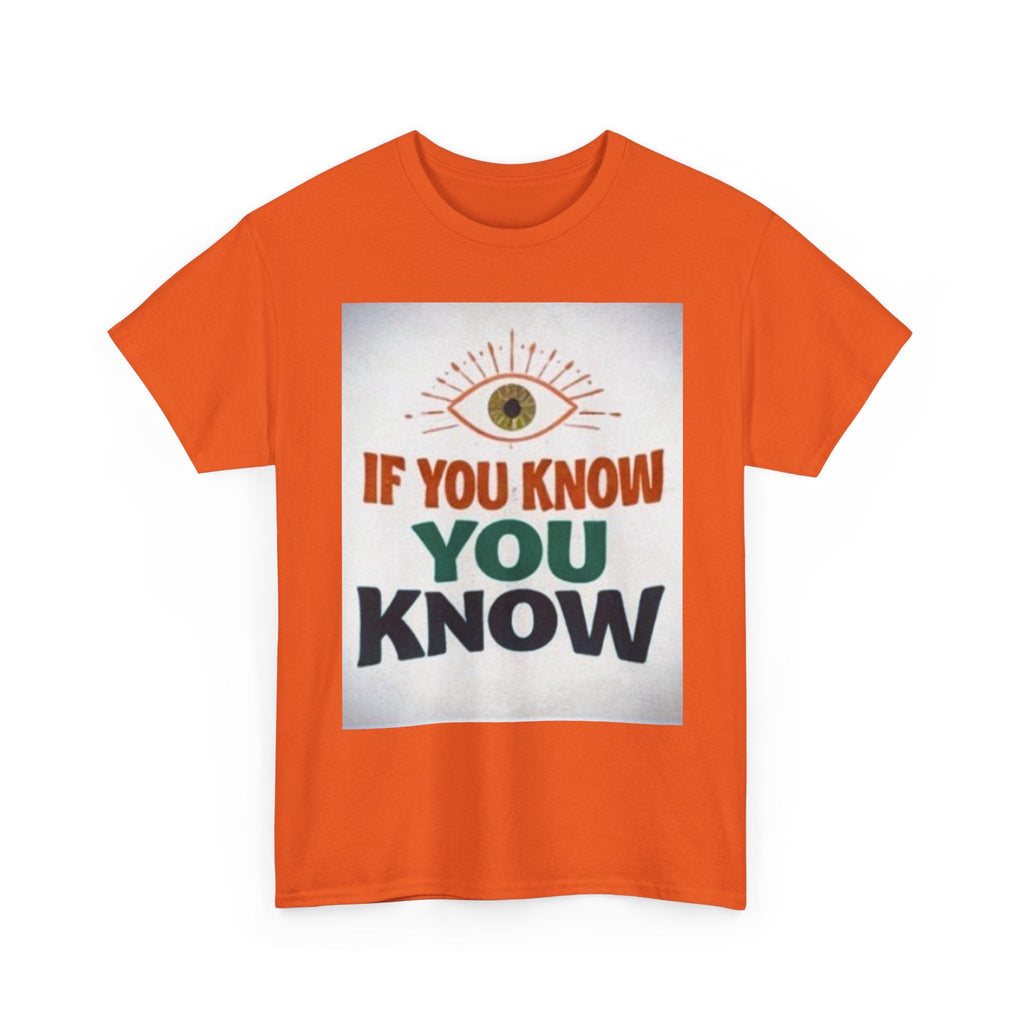 If You Know You Know Retro Eye Tee | Vintage Graphic T-Shirt