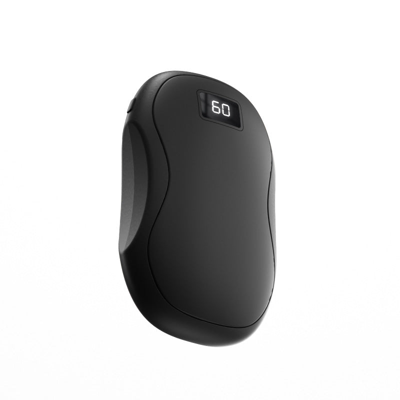Large Capacity Double-sided Heating Digital Display USB Charging Portable Hand Warmer