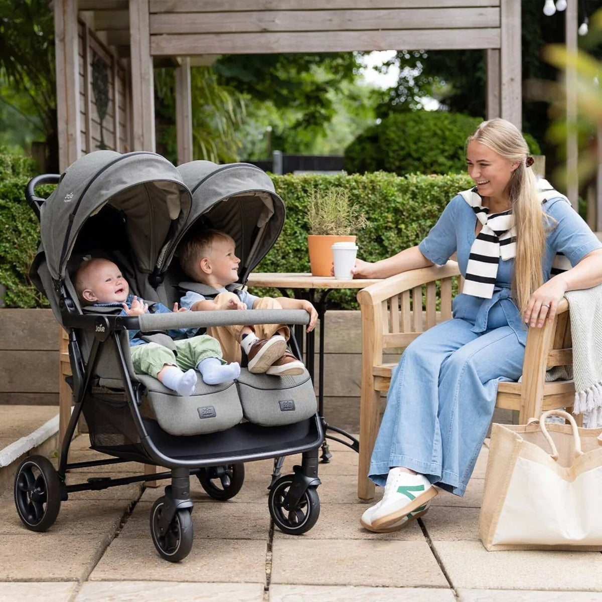 Joie Estrella Signature Double Stroller - Eclipse
