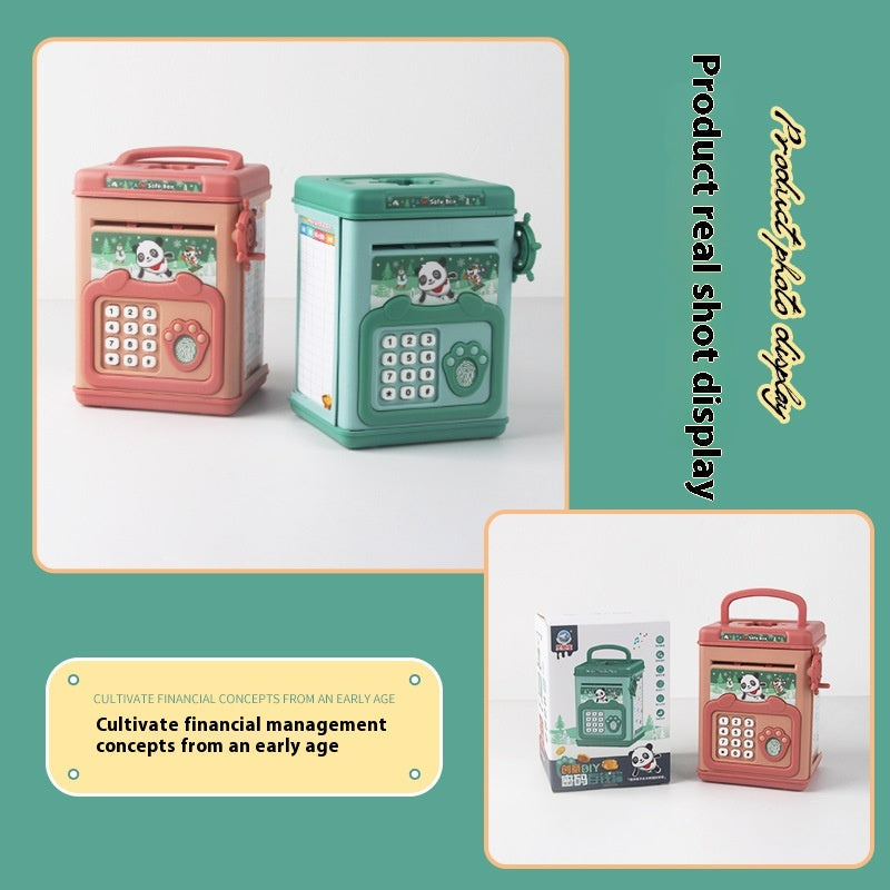Children's Simulated Fingerprint Intelligent Password Savings Bank