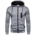 New Men's Sports Cardigan Hooded Sweater
