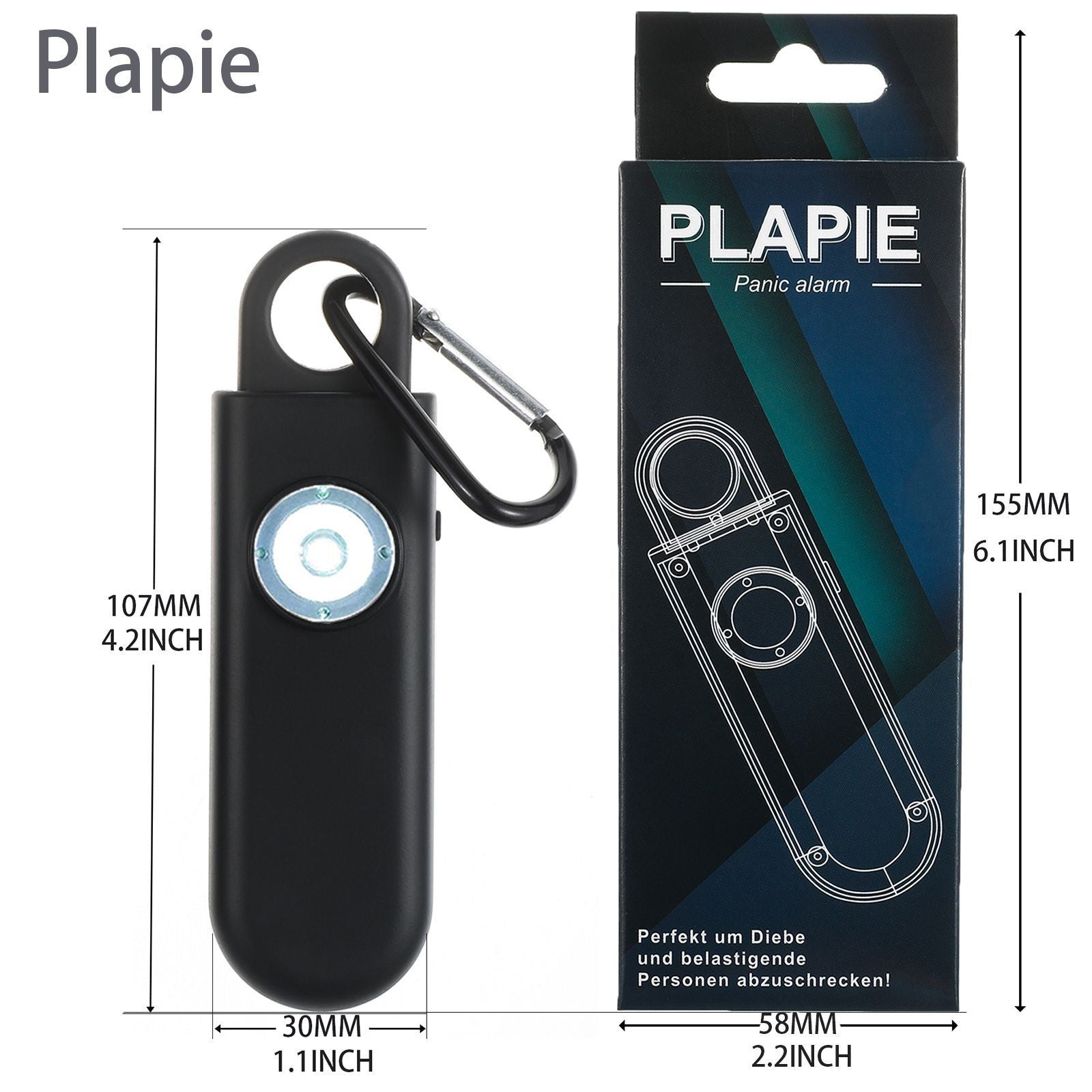 Personal Portable Anti-lost Wolf Device Satyr Alarm