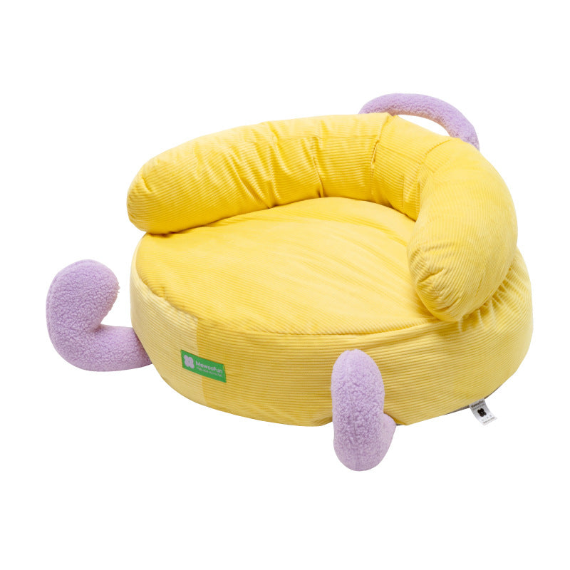 Four Seasons Universal Small Dog Pet Nest Removable And Washable
