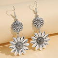 Retro Sunflower Earrings INS Fashion Jewelry Gift Women