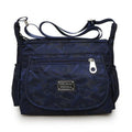 Casual Waterproof Nylon Printed Middle-Aged and Elderly Shoulder Bag Simple Cloth Bag Messenger Bag