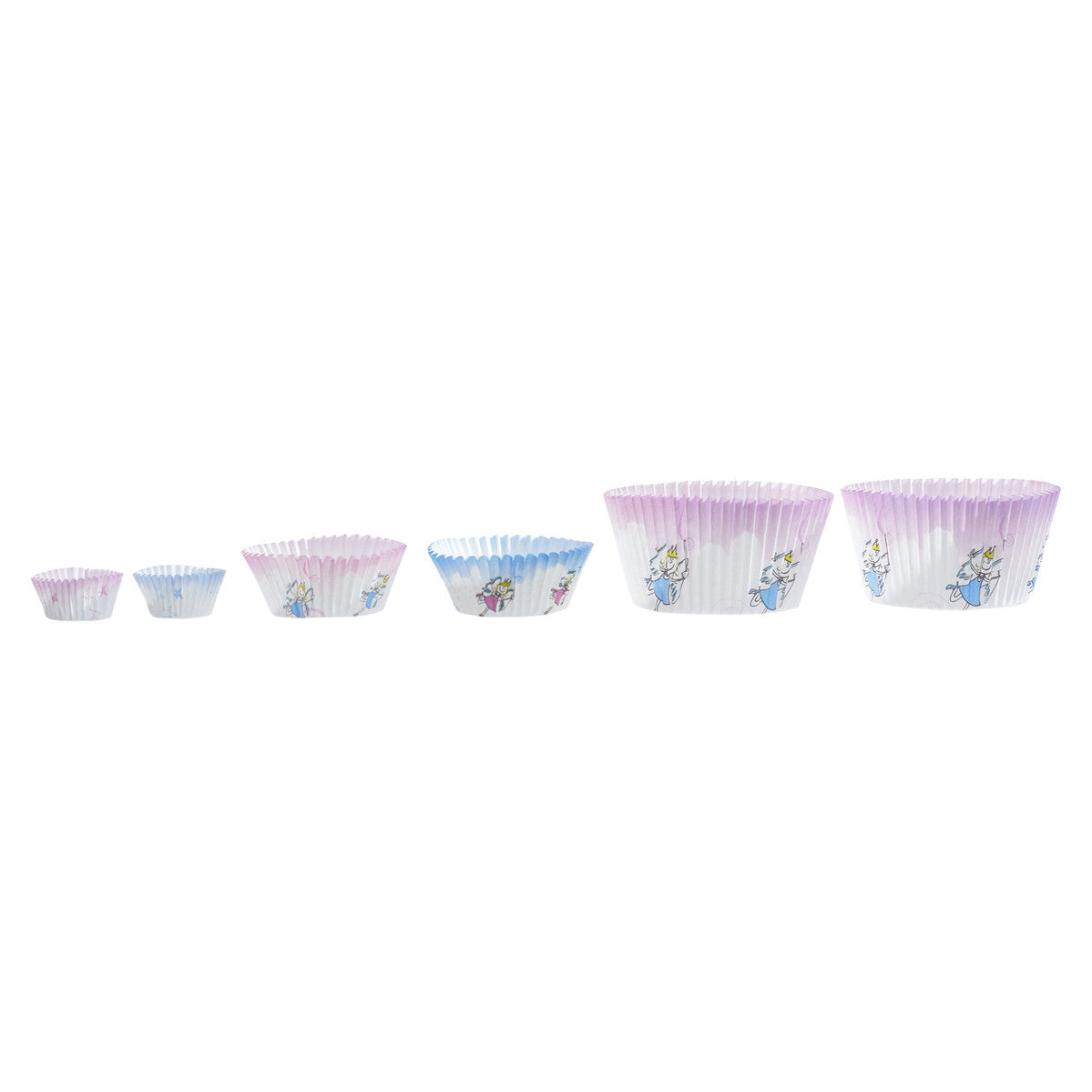 Diva Fairy 40 Pieces Large Cupcake Cases