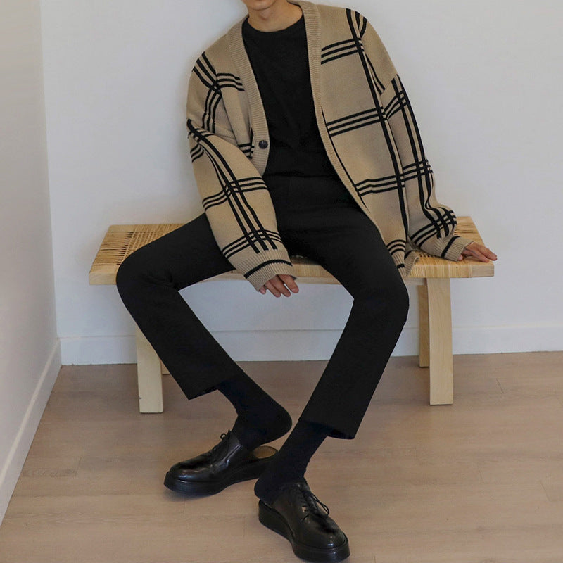 Knit Sweater Trend Lazy Wind Loose All-match