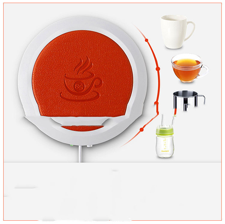 USB Powered Cup Warmer Mat Pad For Coffee Tea Beverage Drink Heating Cup Mat Tea Coffee Cup Mug Mat Creative New Year Gift