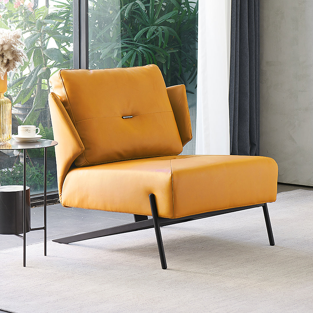 Karpov Tige Accent Leather Chair, Armchair, More Colours