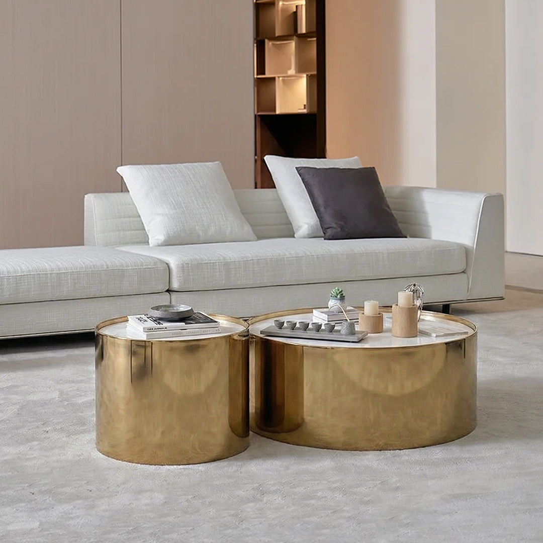 Luxury Coffee Table Set, Sintered Stone