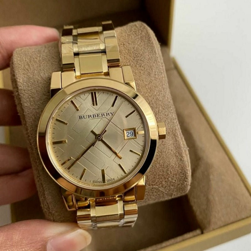 Burberry BU9134 The City Women's Gold Watch