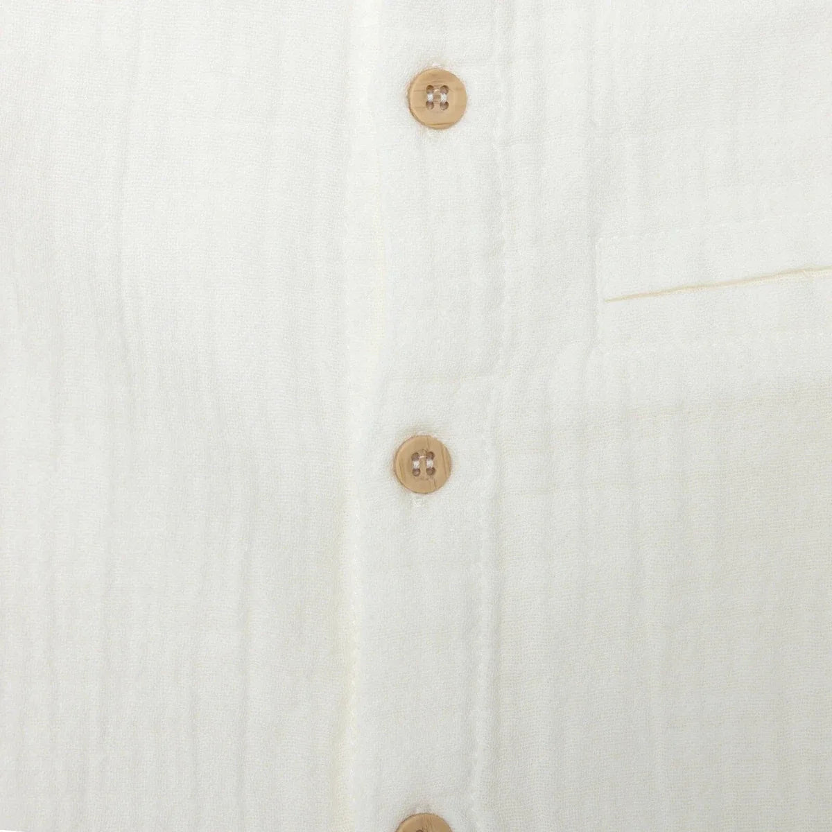 HelloBaby Grandad Collar Muslin Baby Shirt (6-9 Months to 4-5 Years)