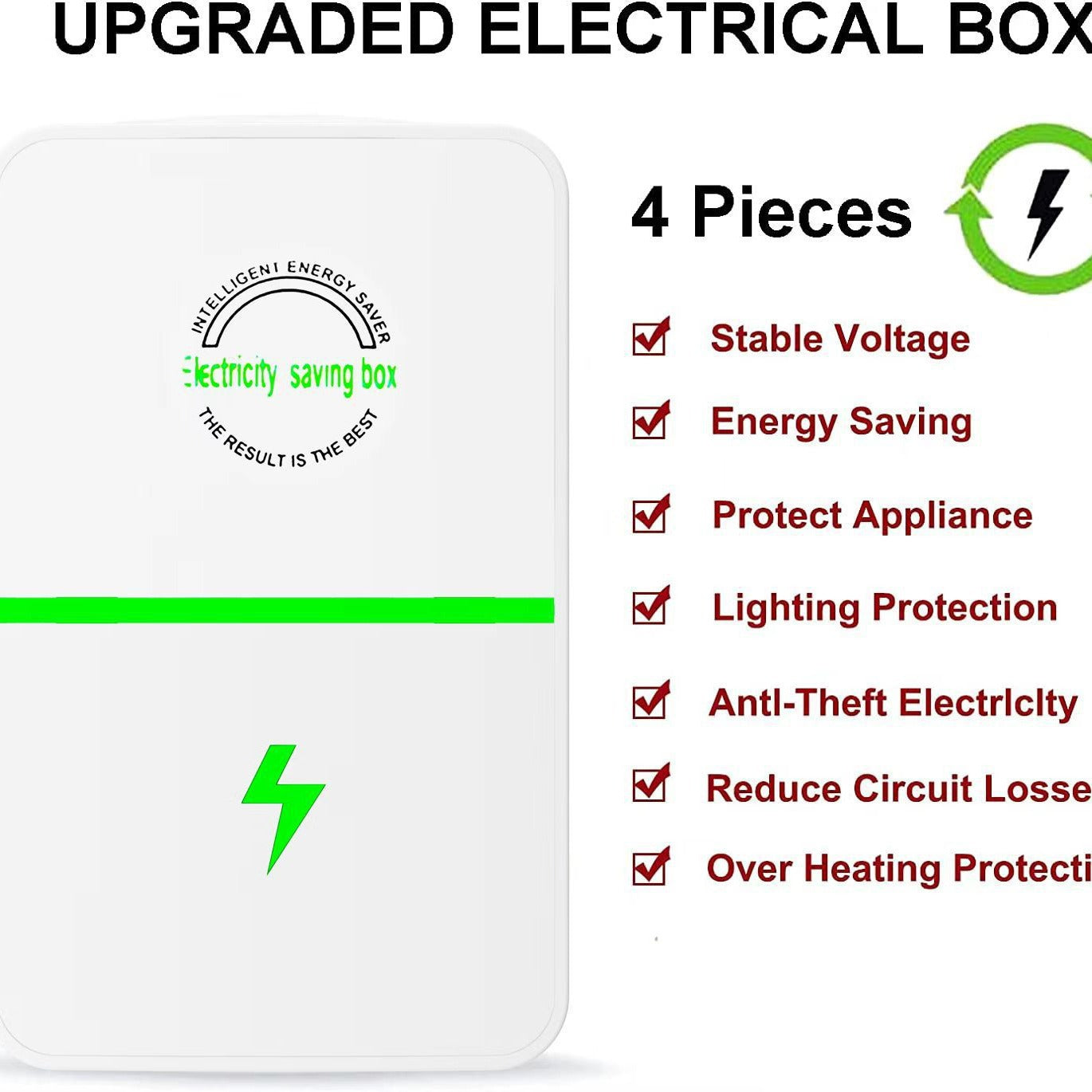 Household Stabilizer Home Use And Commercial Use Smart Voltage Regulator Spike Suppressor