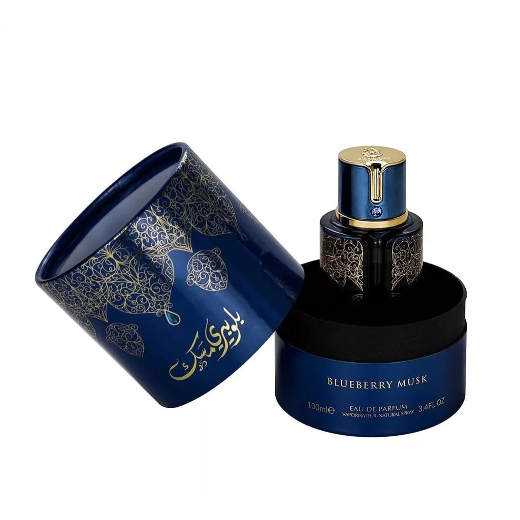 9 O'CLOCK BlueBerry Musk Unisex Perfume | Long Lasting EDP 3.4 Fl Oz