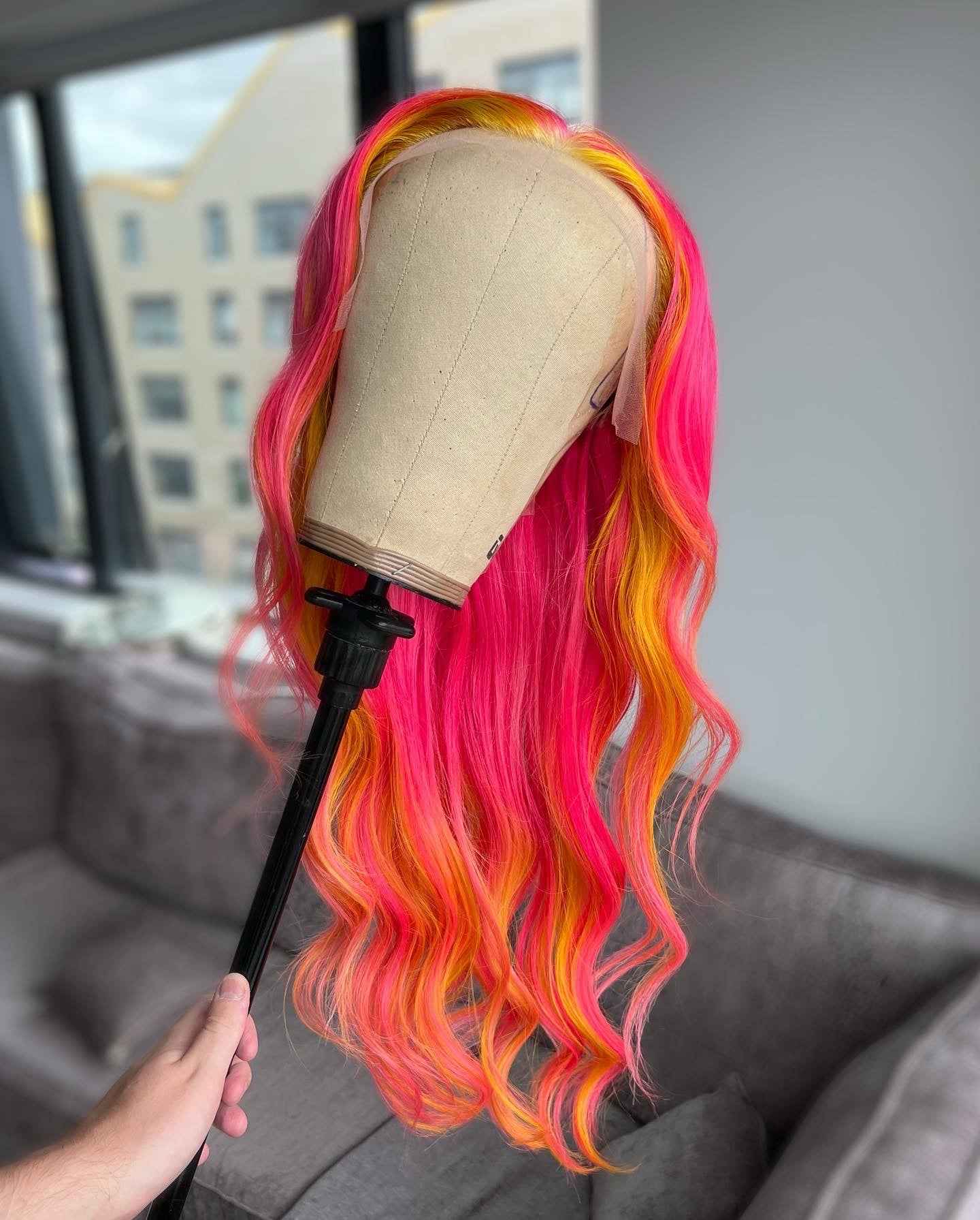 Eos Fruit Salad - 13"X4" Lace Front Human Hair Wig