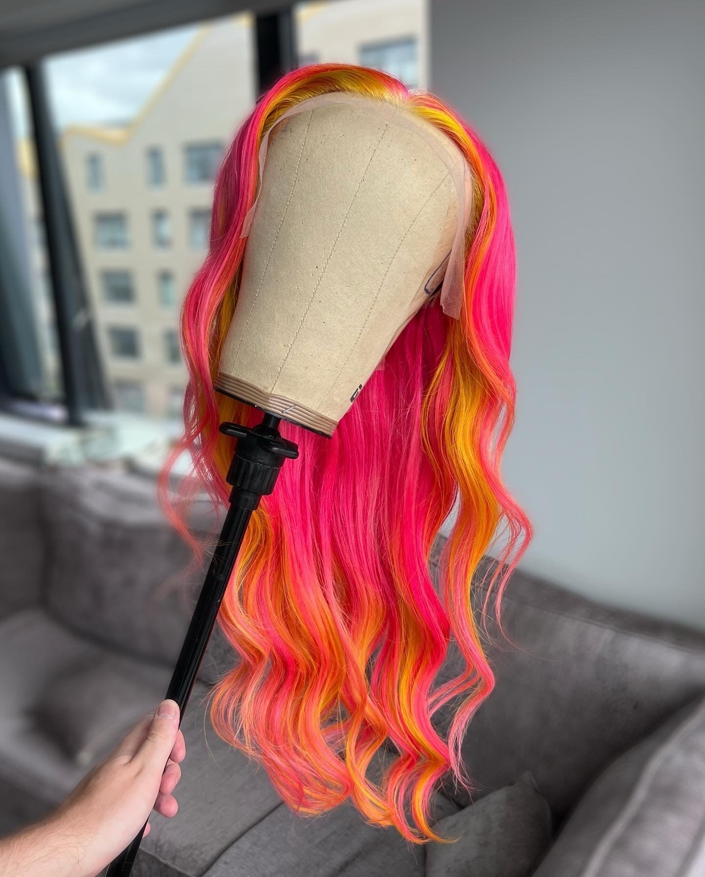 Eos Fruit Salad - 13"X6" Lace Front Human Hair Wig