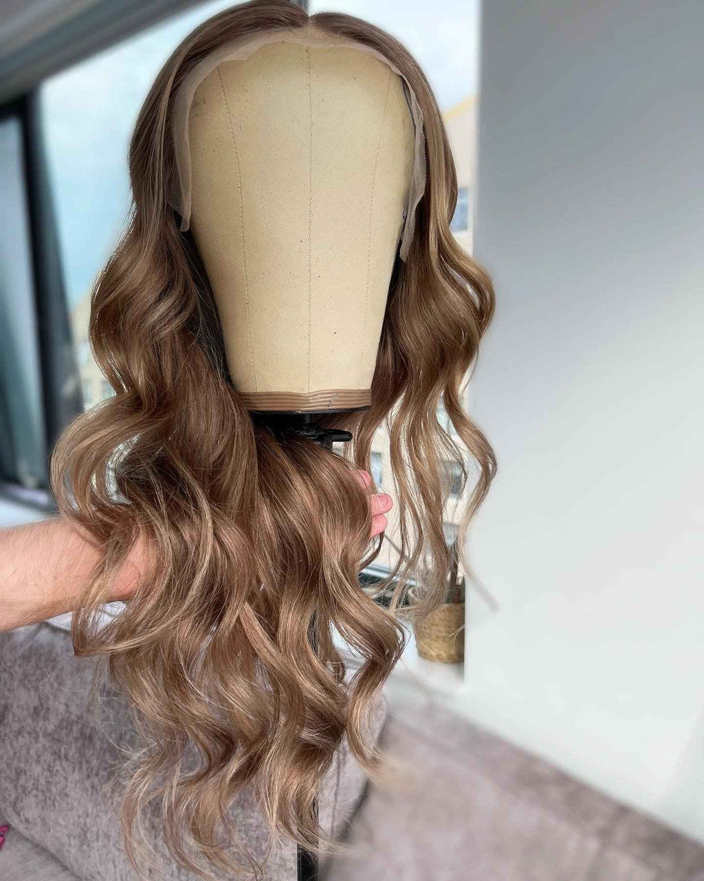 Hekate Mocha Melt - 13"X4" Lace Front Human Hair Wig