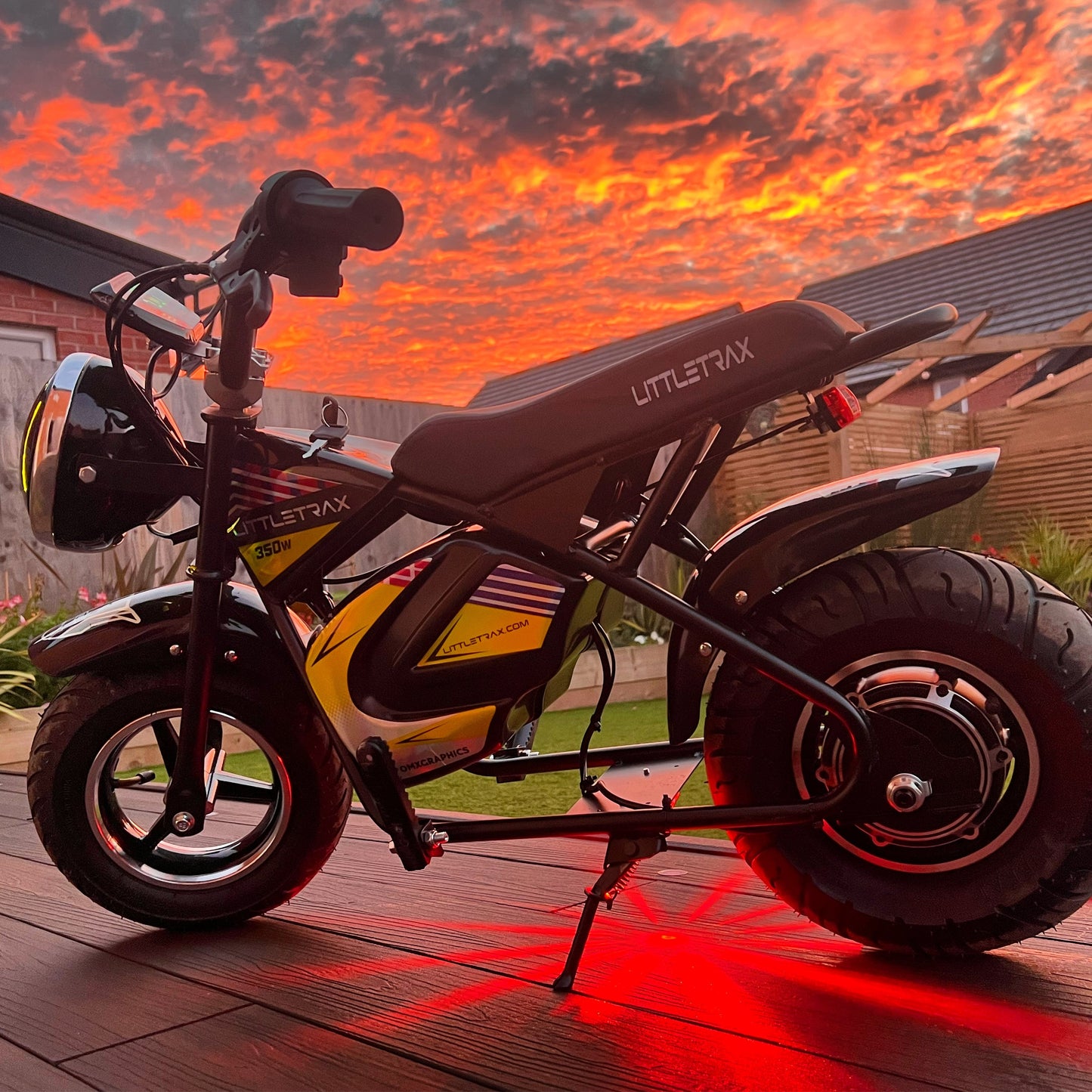 Littletrax 350W Kids Electric Bike – Ages 3 to 12+ ride on monkey bike
