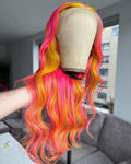 Eos Fruit Salad - 13"X6" Lace Front Human Hair Wig