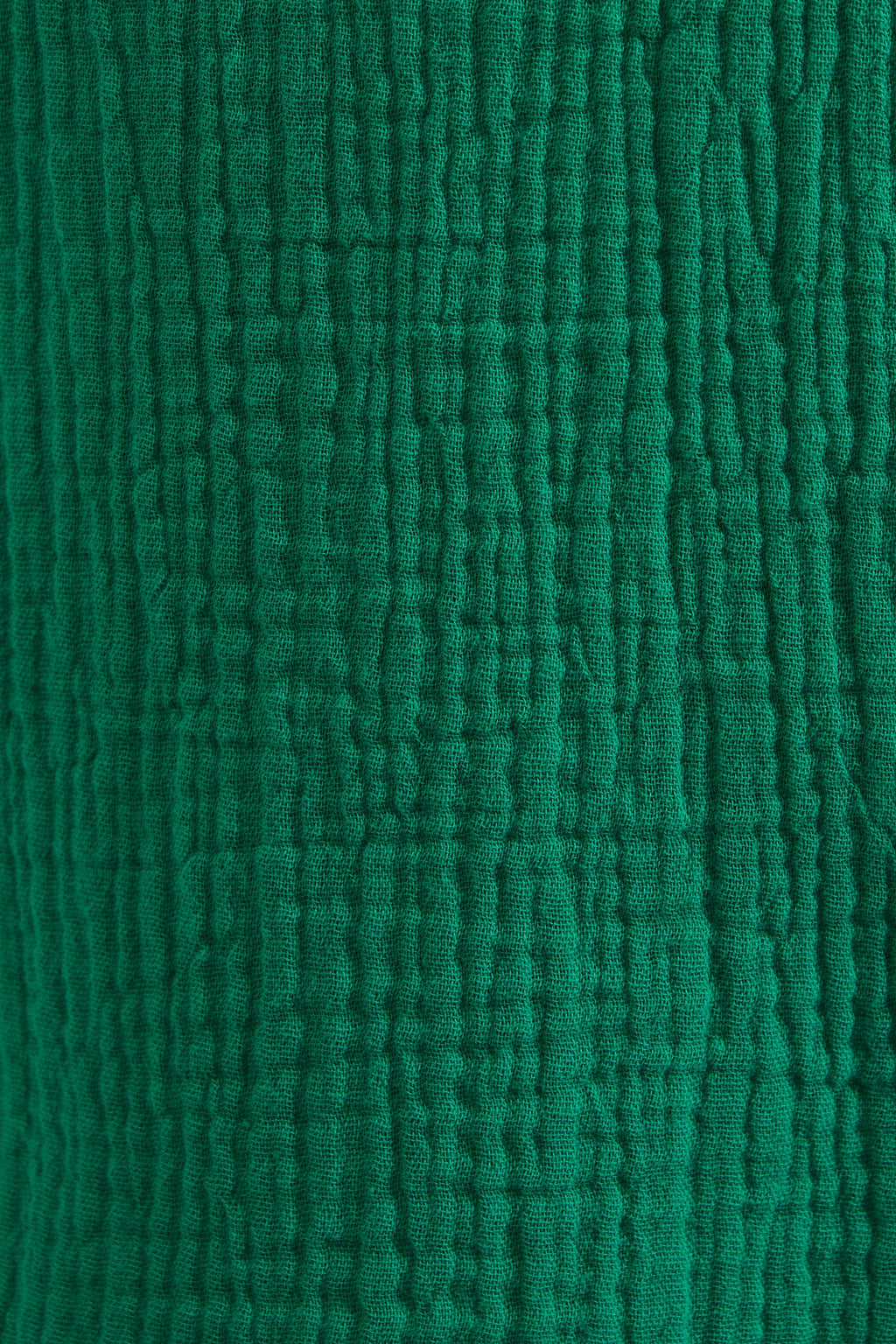 Abinaya Double Gauze Short Sleeved Shirt - Green