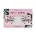 Mystical Butterfly Face Stickers