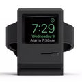 Retro Style Silica Gel Apple Watch Charging Dock Stand Holder Station