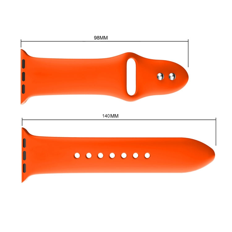 Double Rivets Silicone Watch Band for Apple Watch Series 3 & 2 & 1 42mm
