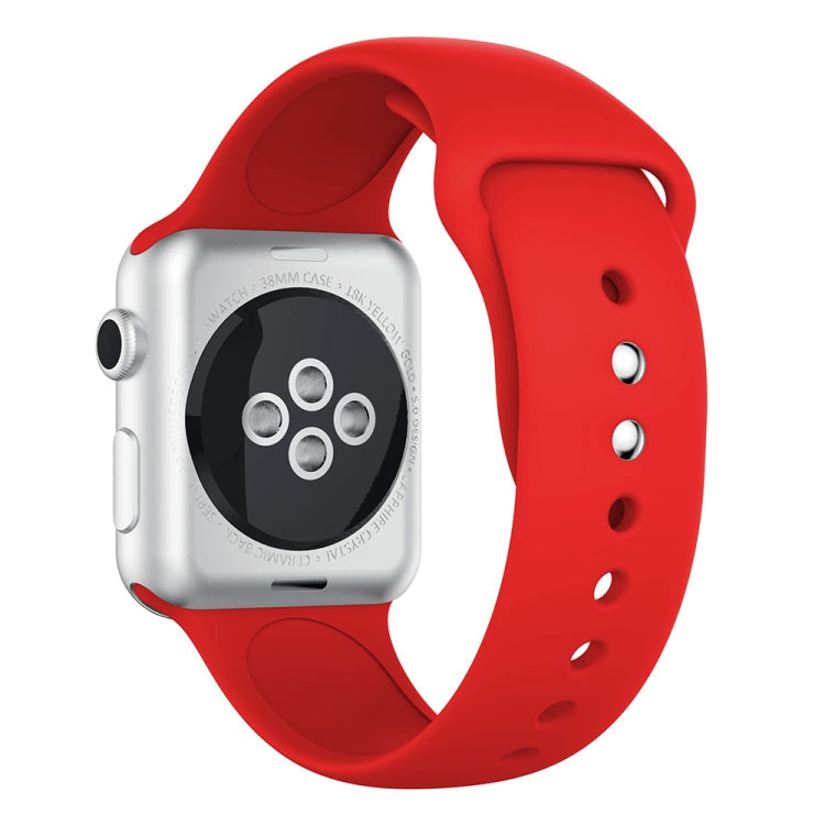 Double Rivets Silicone Watch Band for Apple Watch Series 3 & 2 & 1 42mm