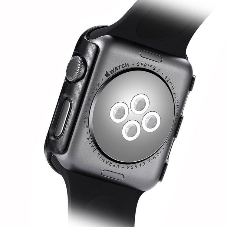 PC Carbon Fiber Frame Protection Case For Apple Watch Series 6 / 5 / 4 / Watch SE 40mm