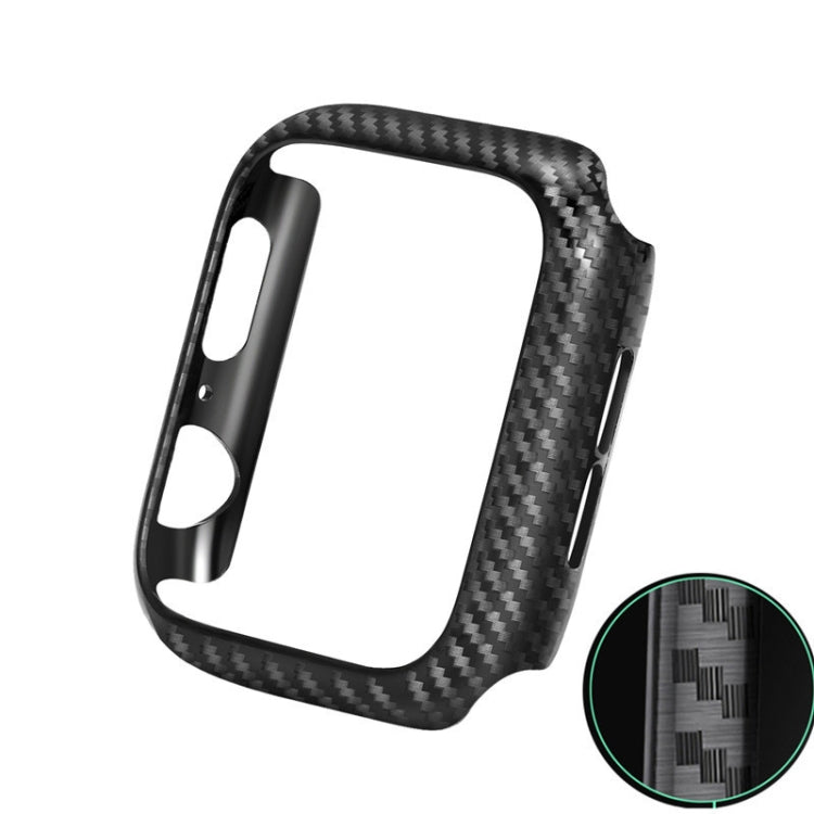 PC Carbon Fiber Frame Protection Case For Apple Watch Series 6 / 5 / 4 / Watch SE 40mm