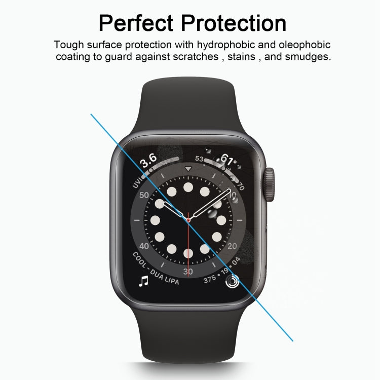 9H 2.5D Tempered Glass Film For Apple Watch Series 6 / 5 / 4 / Watch SE 44mm, For Apple Watch Series 6 / 5 / 4 / Watch SE 44mm